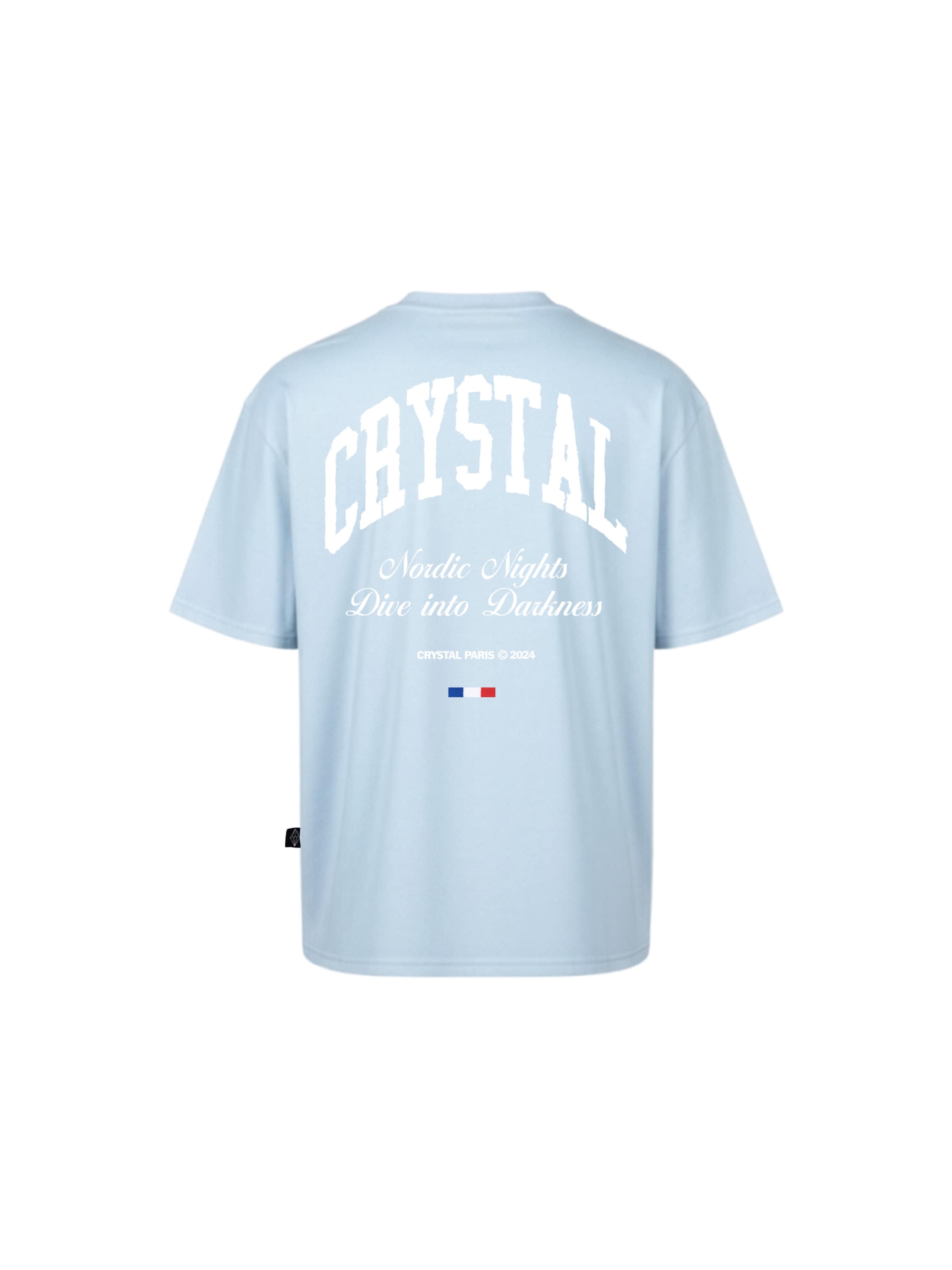 Crystal Paris Shirt 'Nordic Nights' in Blue: front
