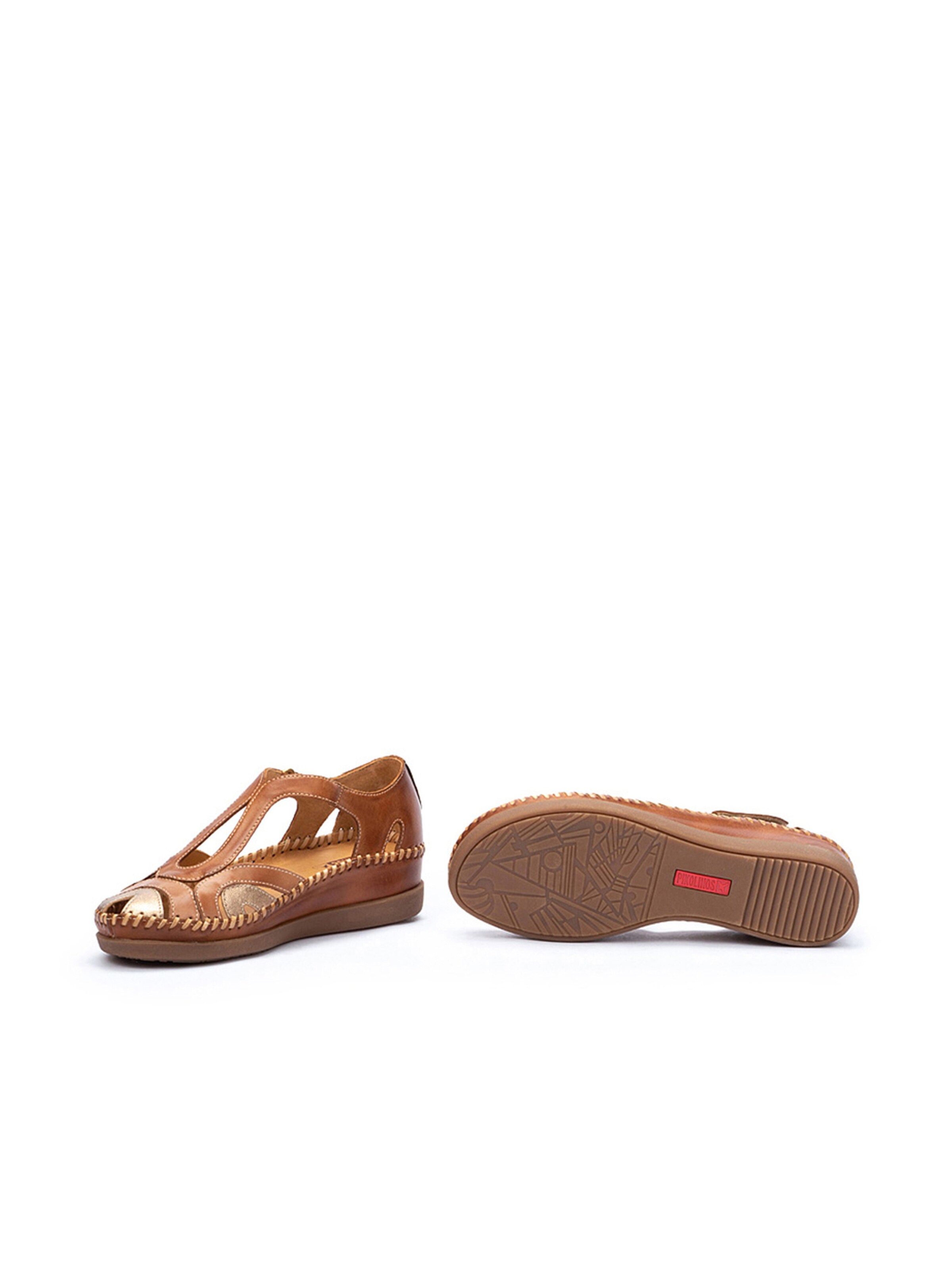 PIKOLINOS Sandaalit 'Cadaques' värissä ruskea