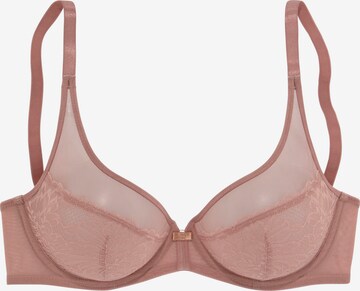 NUANCE T-shirt Bra in Pink: front