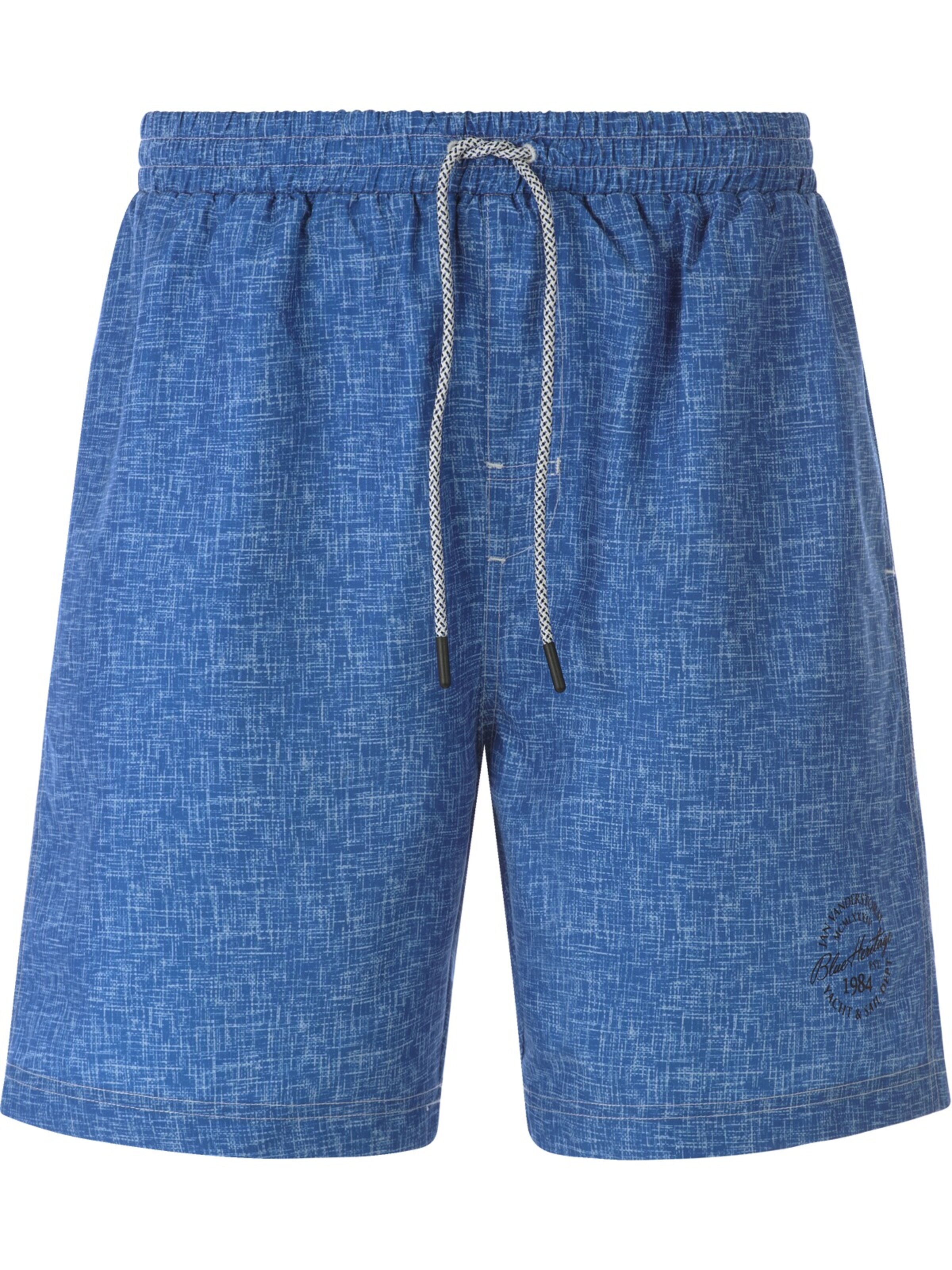 Jan Vanderstorm Badeshorts 'Likjell' in Blau: Vorderseite