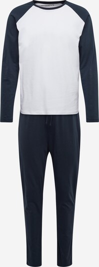 BURTON MENSWEAR LONDON Freizeitanzug in navy / weiß, Produktansicht