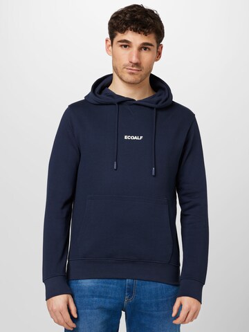 ECOALF Sweatshirt 'BARCA' in Blue: front