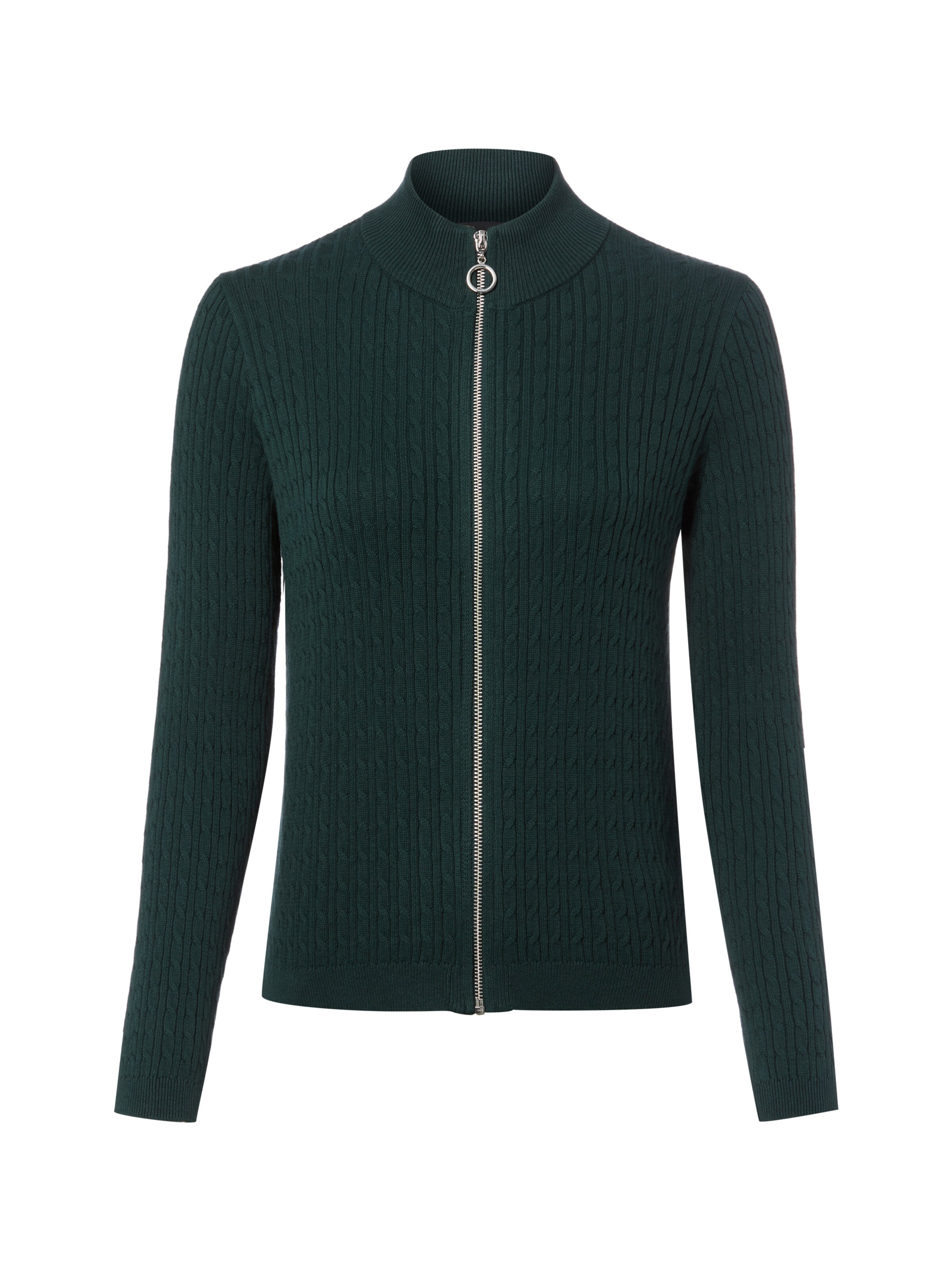 Cardigan Franco Callegari en vert : devant