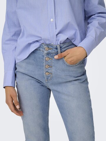 Coupe slim Jean ONLY en bleu
