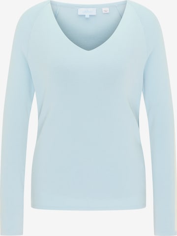 usha BLUE LABEL Sweater in Blue: front