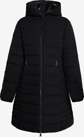 faina Winter coat in Black: front