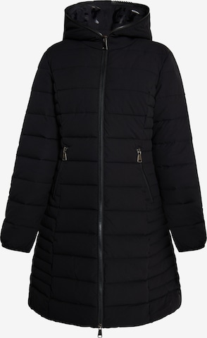 Manteau d’hiver faina en noir : devant