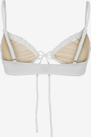 OW Collection - Clásico Top de bikini 'OCEAN' en blanco