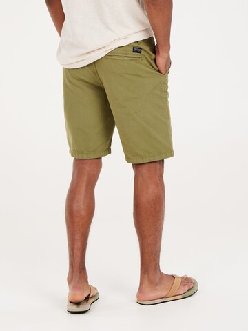 PROTEST Regular Hose 'PRTCOMIE' in Grün: Vorderseite