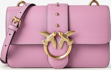 PINKO Schoudertas 'Love One' in Lila: voorkant