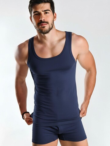 Maxte Undershirt 'BASIC MAX Ärmelloses Trägerhemd 5er Pack' in Blue: front
