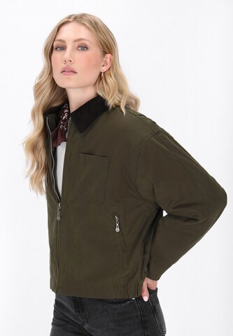 DreiMaster Vintage - Chaqueta de entretiempo en verde