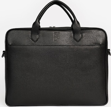 BGents Laptop Bag in Black: front