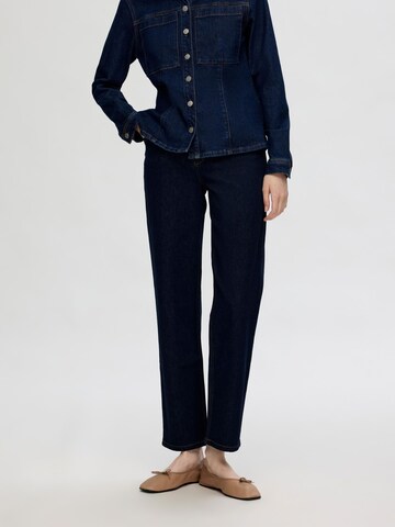 SELECTED FEMME regular Jeans i blå: forside