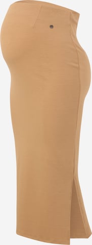 LOVE2WAIT Skirt in Beige: front