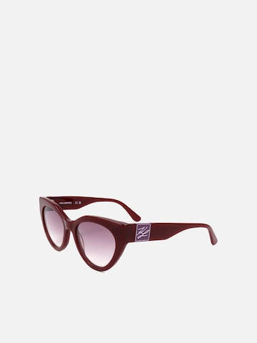 Karl Lagerfeld Sunglasses in Red: front