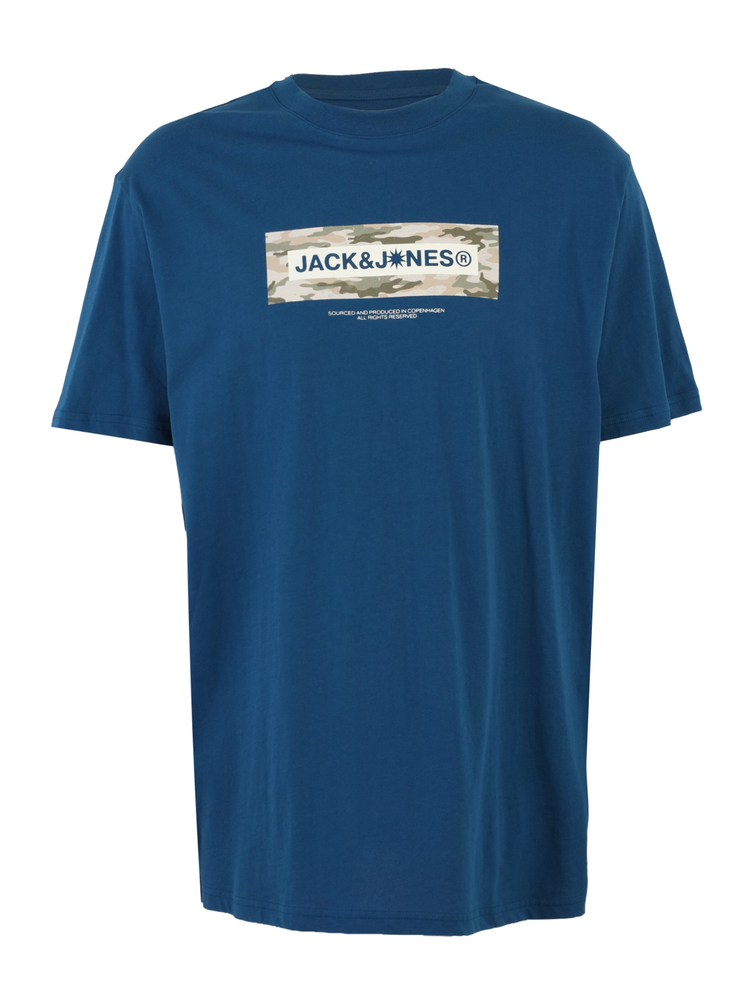 Jack & Jones Plus Shirt 'JCOBREEZE' in Blue: front