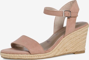 TAMARIS Sandals in Pink: front