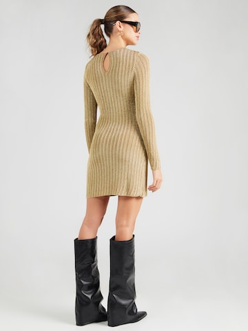 & Other Stories Úpletové šaty – béžová