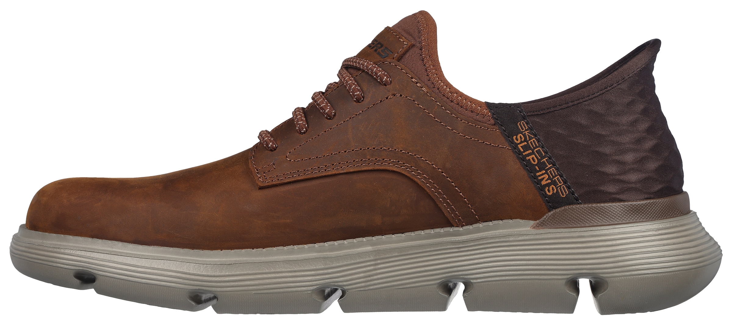 SKECHERS Sneaker in Braun: Vorderseite