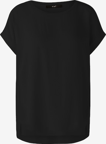 Camicia da donna 'AYANO' di OUI in nero: frontale
