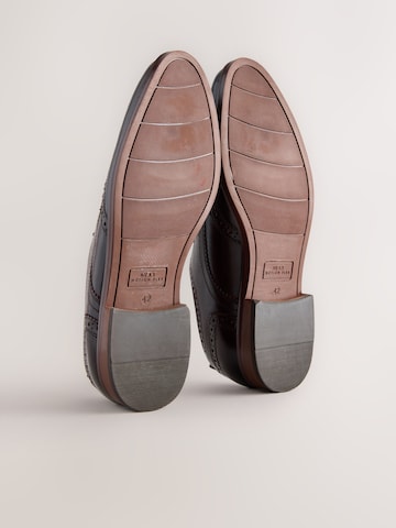 Next Lace-Up Shoes in Red