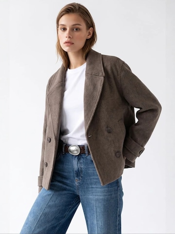 MixRay Between-Season Jacket 'Jacken' in Brown