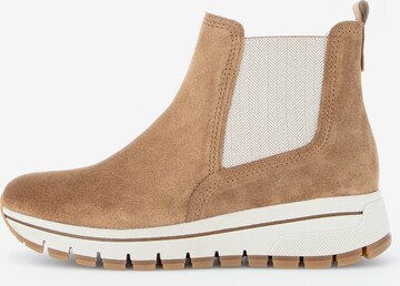 GABOR Chelsea boots in Bruin