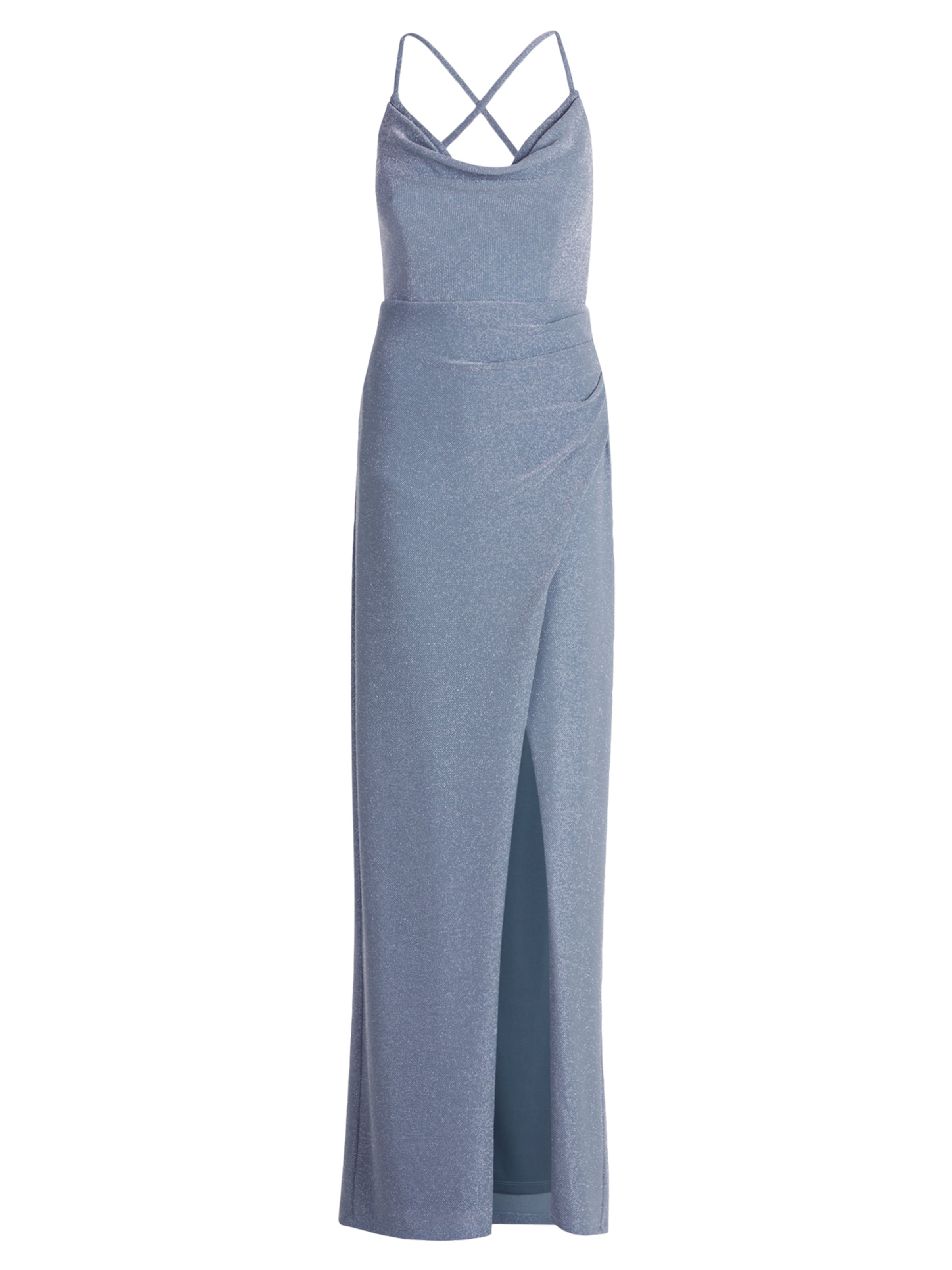 Abito da sera di Vera Mont in verde: frontale