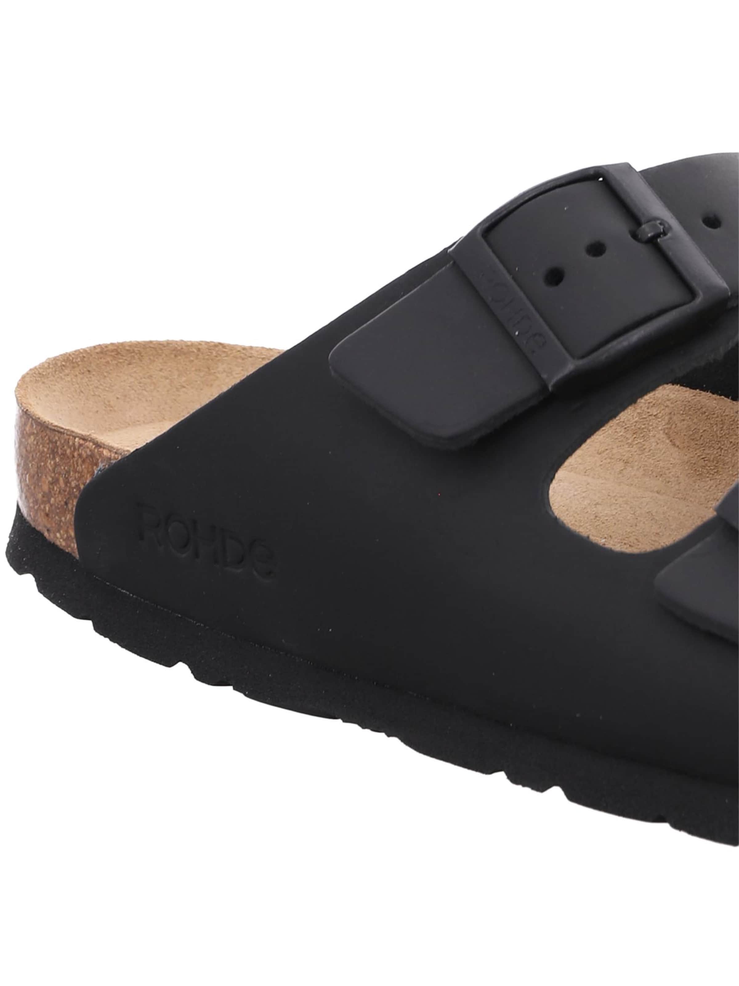 ROHDE Pantolette 'Grado' in Schwarz