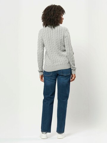 Pull-over ' UWMadeline ' U.S. POLO ASSN. en gris : derrière