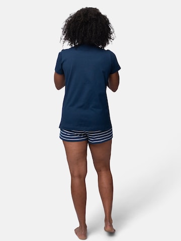 greenjama Pajama Shirt 'Single Jersey' in Blue