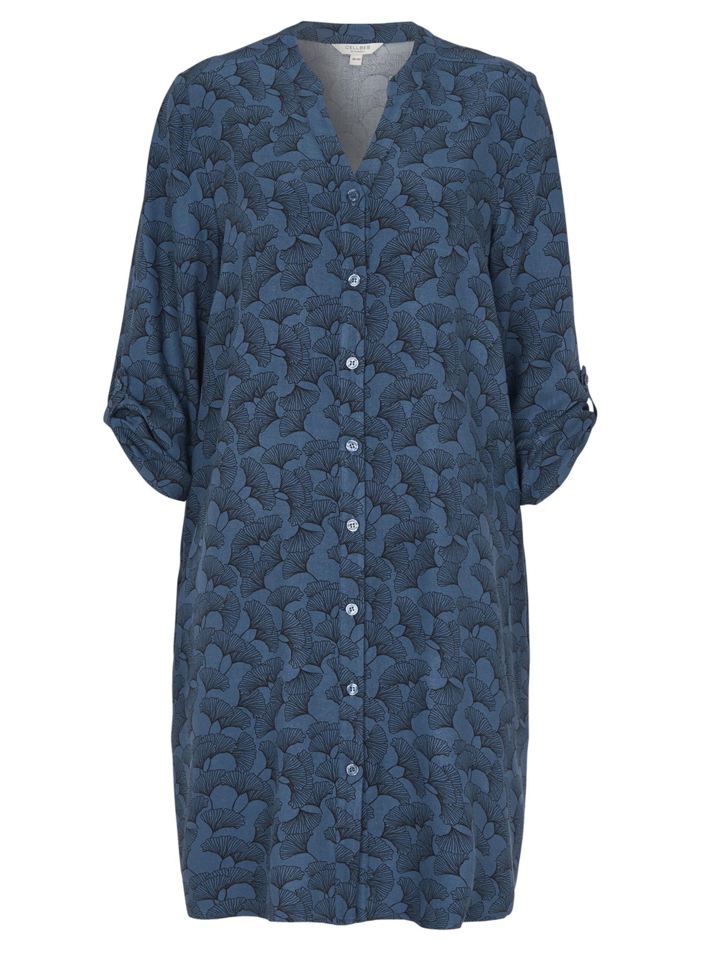 Cellbes of Sweden Jurk in Blauw: voorkant