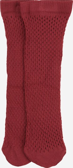 Swedish Stockings Chaussettes fines 'Vera' en lie de vin, Vue avec produit