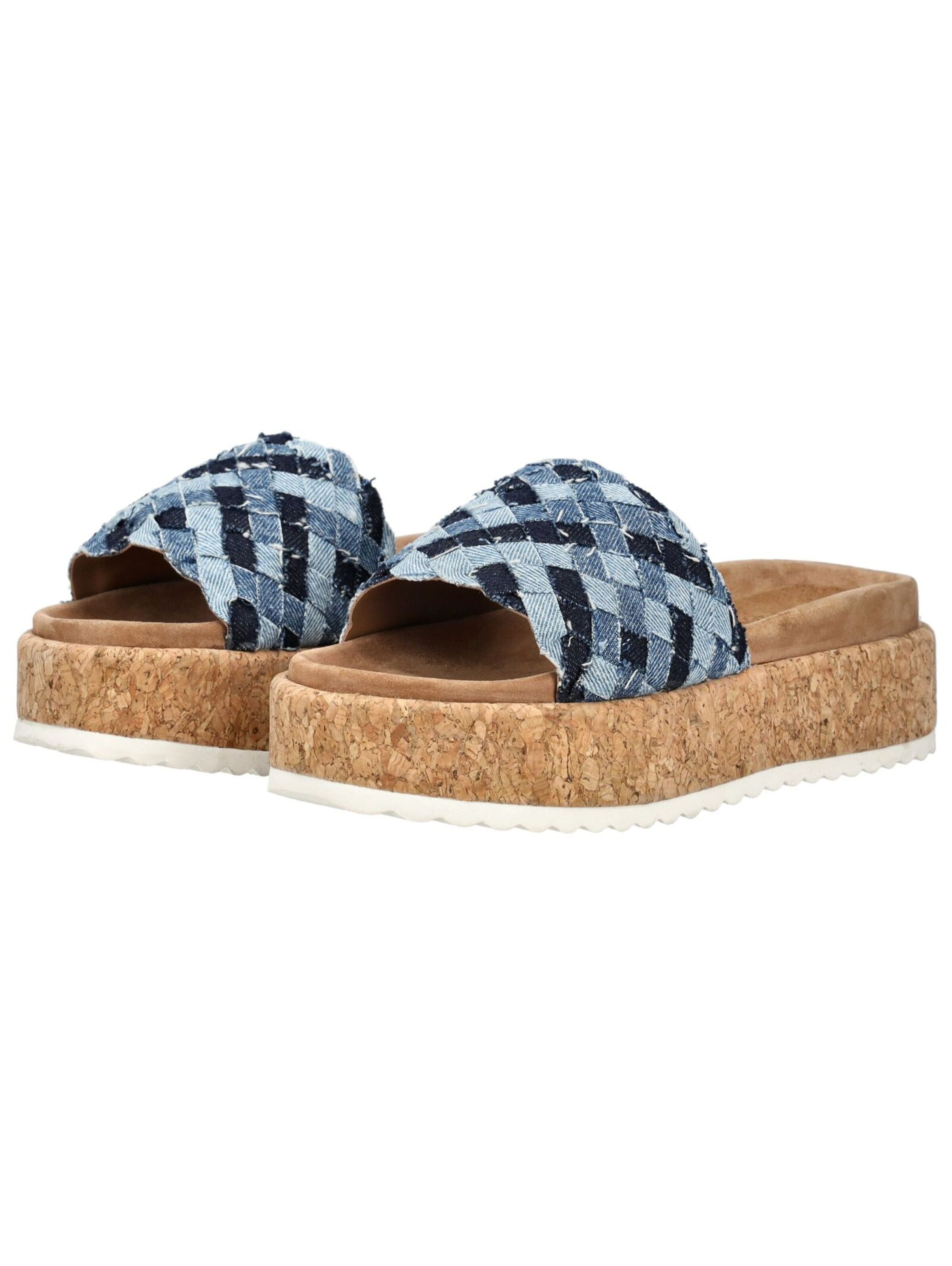 Mule LAZAMANI en bleu