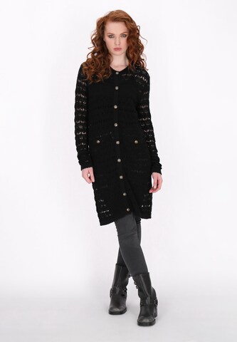 DreiMaster Vintage Вязаная кофта в Черный