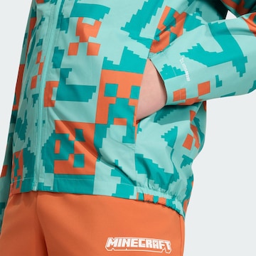ADIDAS TERREX Funktionsjacke 'Adidas x Minecraft' in Blau