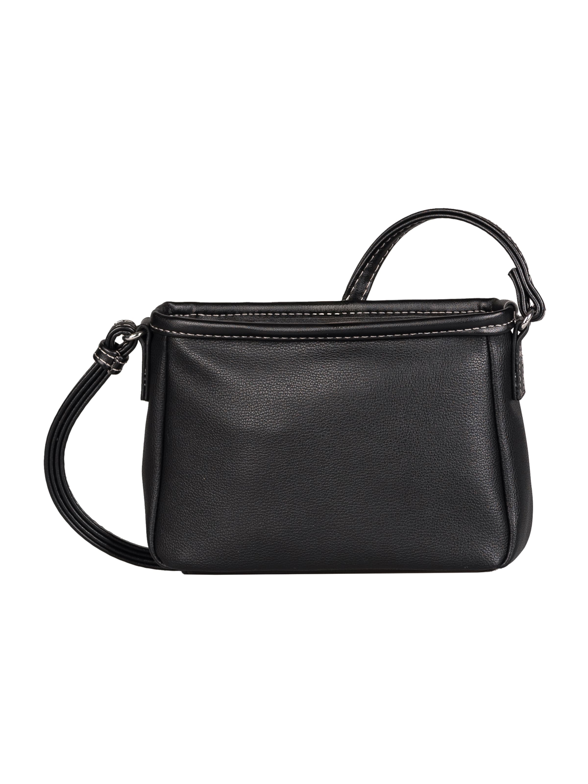 TOM TAILOR Torba za čez ramo 'Leora' | črna barva