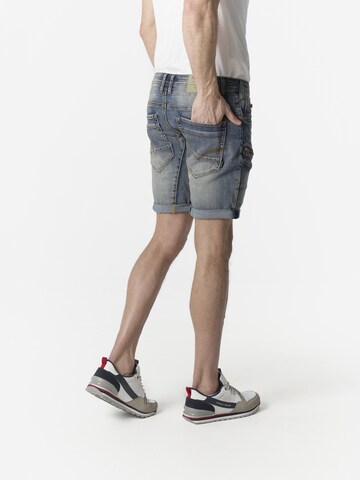Regular Jeans cargo KOROSHI en bleu