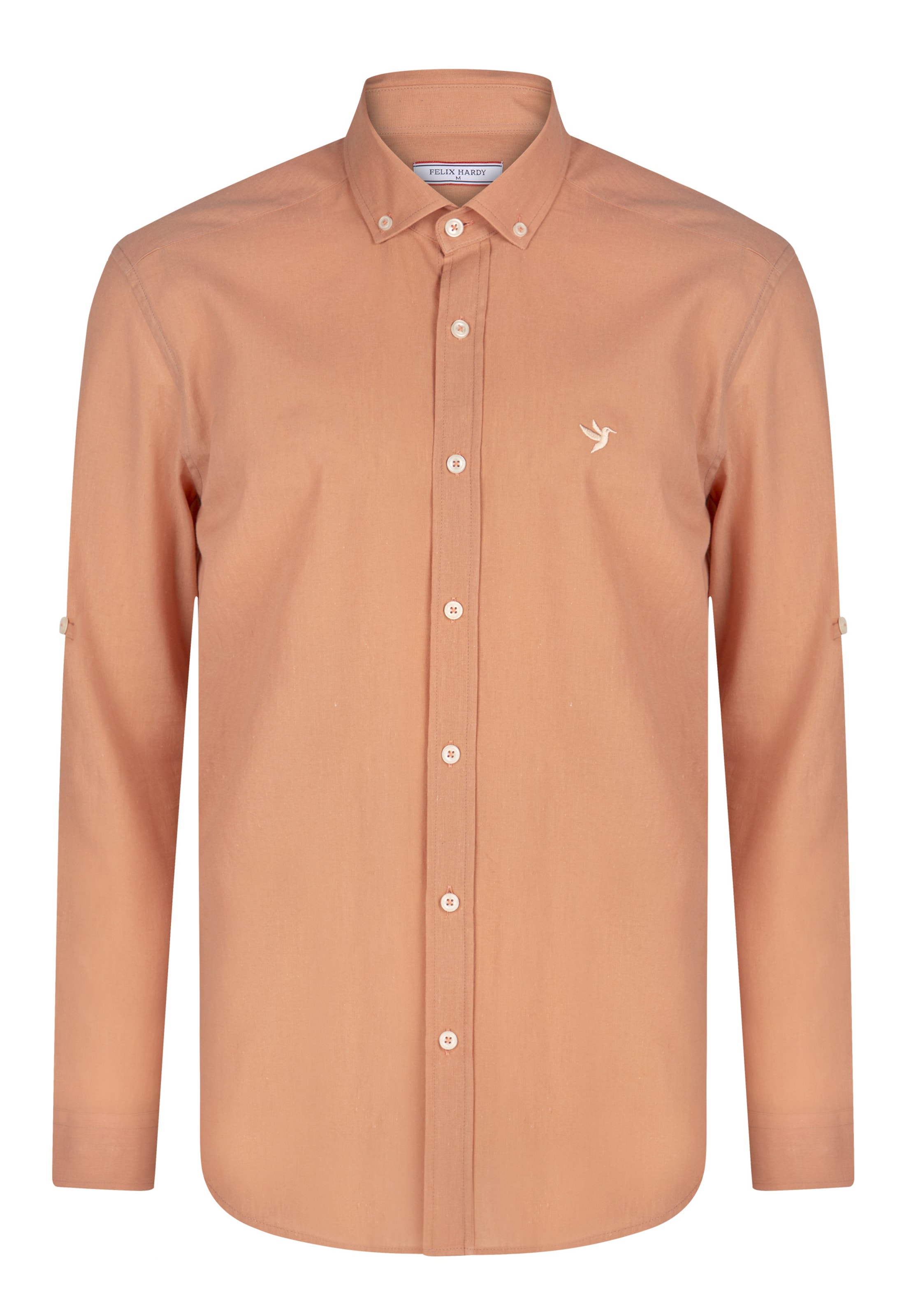 Regular fit Camicia di Felix Hardy in arancione: frontale
