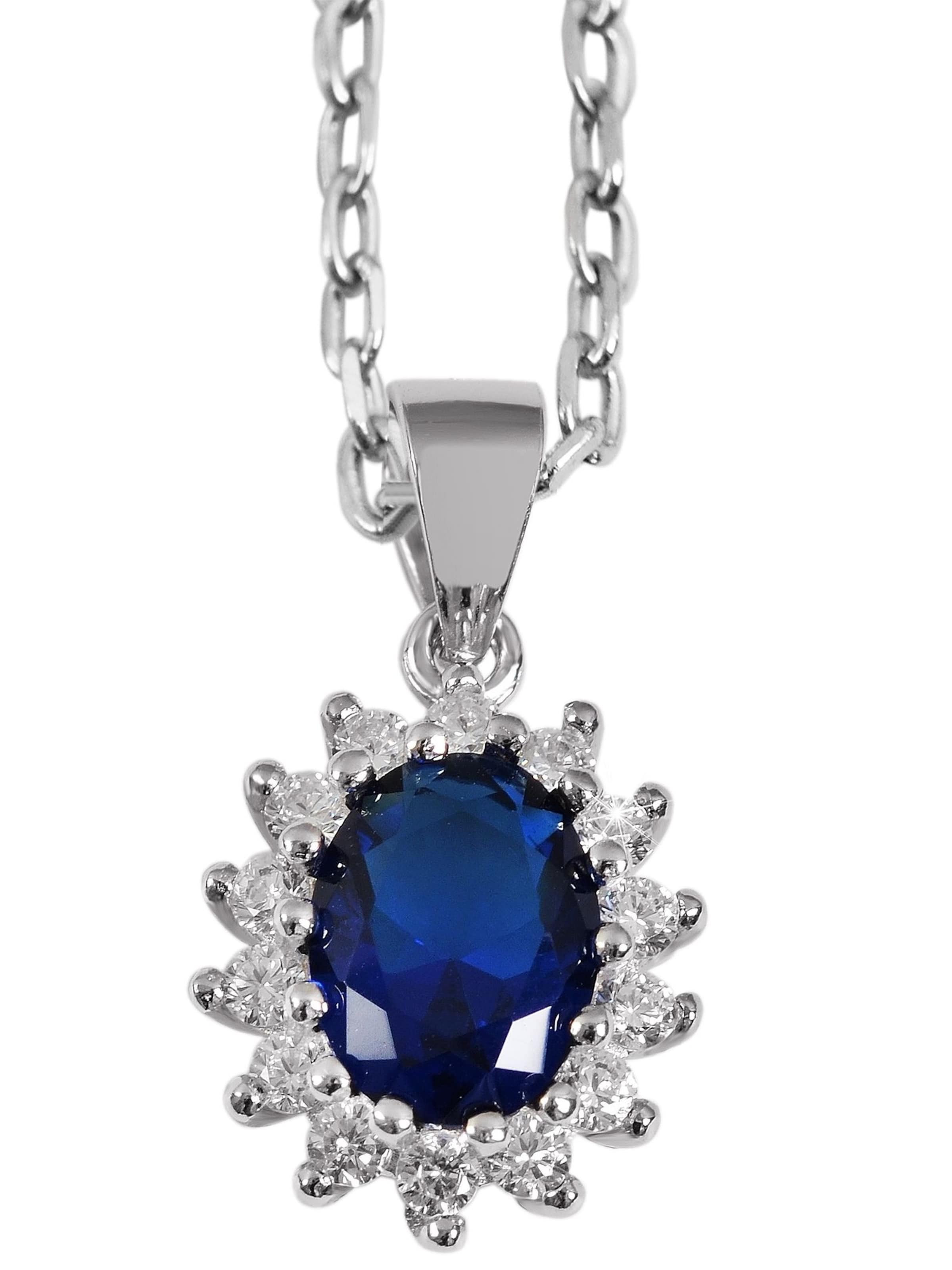 Akzent Pendant 'Divna, 925 Sterlingsilber, langlebig' in Silver