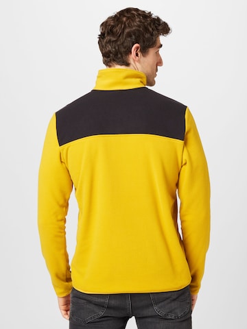 THE NORTH FACE Klasický střih Sportovní svetr 'Glacier' – žlutá