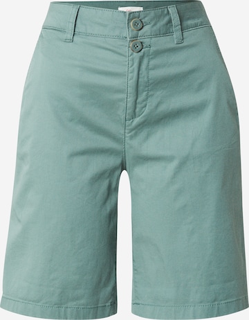 s.Oliver - regular Pantalón chino en verde: frente