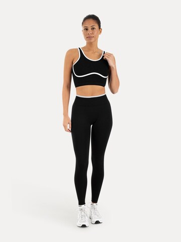 Smilodox Skinny Leggings in Zwart