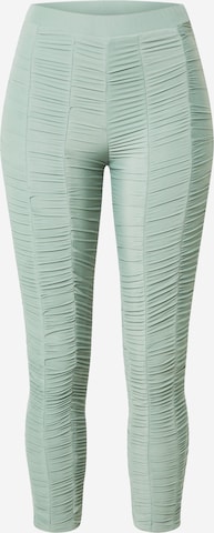 Skinny Leggings CLUB L LONDON en vert : devant