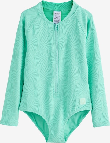 Next Strój kąpielowy w kolorze zielony: przód