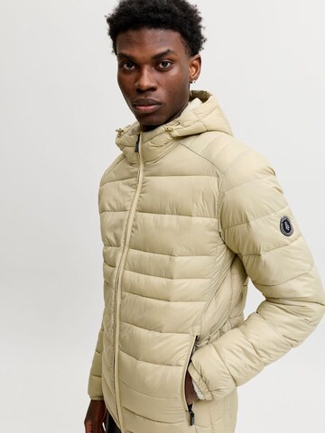 JACK & JONES Between-season jacket 'JJEKingsley' in Beige