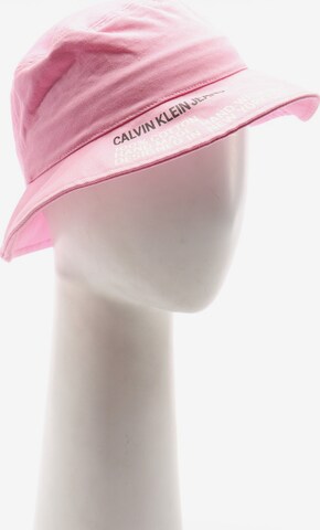 Calvin Klein Hat & Cap in XS-XL in Pink: front