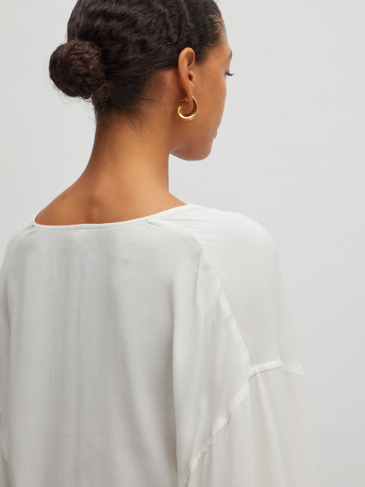 EDITED Produkter Bluse 'Iris' hvid