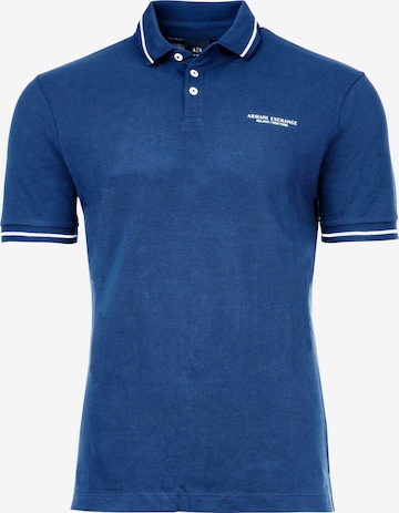 T-Shirt ARMANI EXCHANGE en bleu : devant